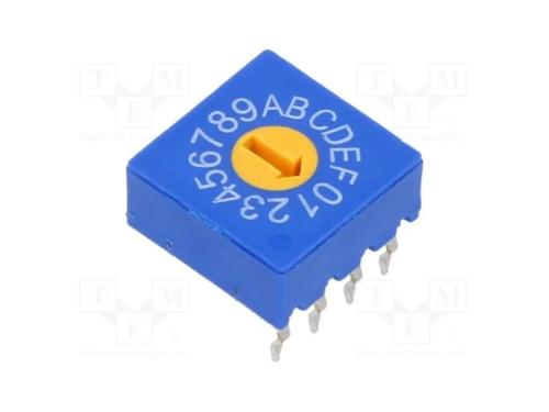 Emissor de Código, Hex/Bcd, Pos: 16, Tht, Rcontacto Max: 100mo