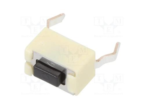 Microinterruptor TACT, SPST, Pos: 2, 0,05A/12VDC,.