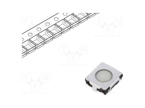 Microinterruptor TACT, SPST, Pos: 2, 0,02A/15VDC,.