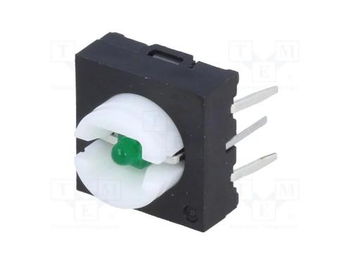 Microinterruptor Tact, Spst-No, Pos: 2, 0,05a/24vdc, (Off)-On