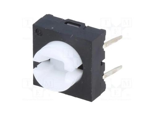Microinterruptor TACT, SPST-NO, Pos: 2, 0,05A/24V.