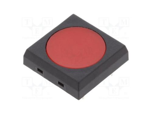 Microinterruptor Tact, Spst-No, Pos: 2, 0,05a/24vdc, (Off)-On