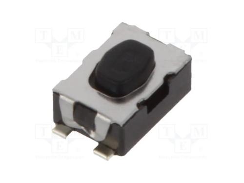 Microinterruptor TACT, SPST-NO, Pos: 2, 0,05A/32V.