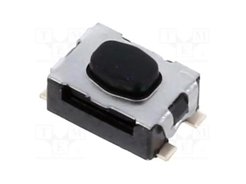 Microinterruptor TACT, SPST-NO, Pos: 2, 0,05A/32V.