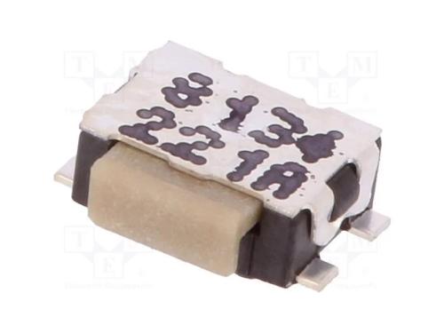 Microinterruptor TACT, SPST-NO, Pos: 2, 0,05A/32V.