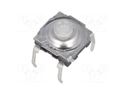 Microinterruptor TACT, SPST-NO, Pos: 2, 0,05A/32V.