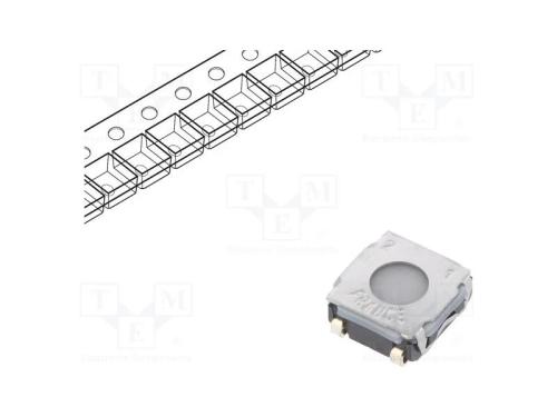 Microinterruptor TACT, SPST-NO, Pos: 2, 0,05A/32V.