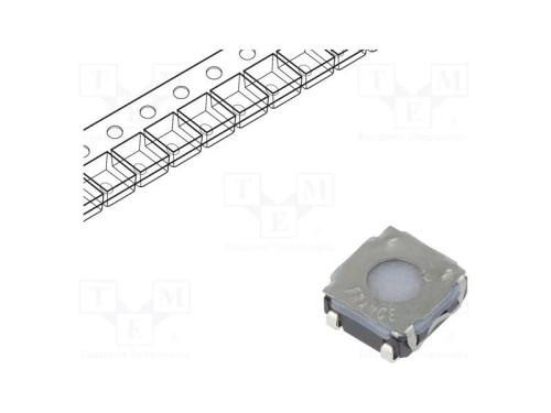 Microinterruptor TACT, SPST-NO, Pos: 2, 0,05A/32V.