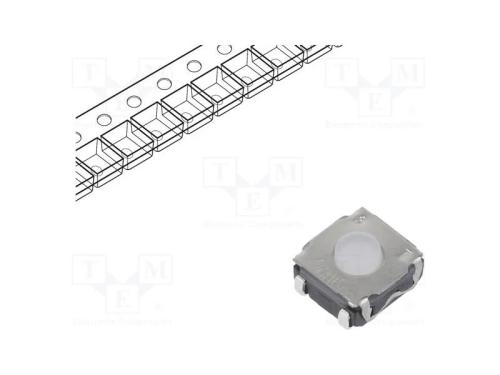Microinterruptor TACT, SPST-NO, Pos: 2, 0,05A/32V.