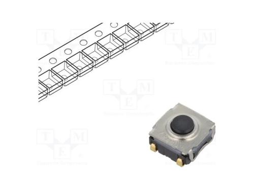 Microinterruptor TACT, SPST-NO, Pos: 2, 0,05A/32V.