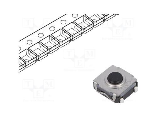 Microinterruptor TACT, SPST-NO, Pos: 2, 0,05A/32V.