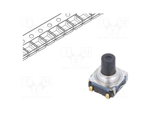 Microinterruptor TACT, SPST-NO, Pos: 2, 0,05A/32V.