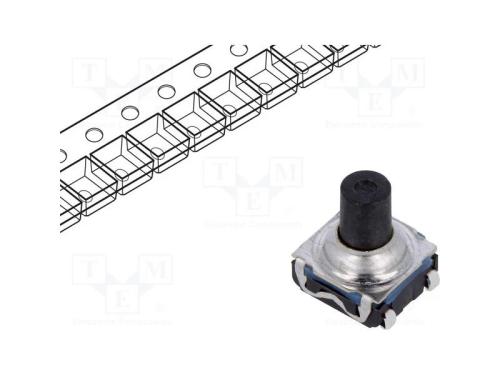 Microinterruptor TACT, SPST-NO, Pos: 2, 0,05A/32V.