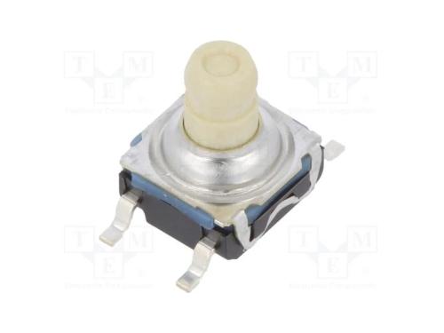 Microinterruptor Tact, Spst-No, Pos: 2, 0,05a/32vdc, Smt, 7,7mm