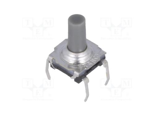 Microinterruptor TACT, SPST-NO, Pos: 2, 0,05A/32V.