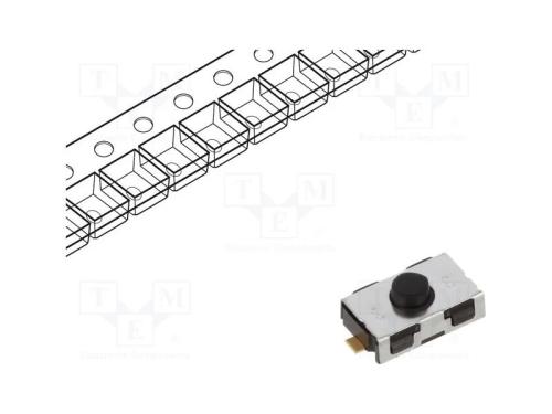 Microinterruptor TACT, SPST-NO, Pos: 2, 0,01A/32V.
