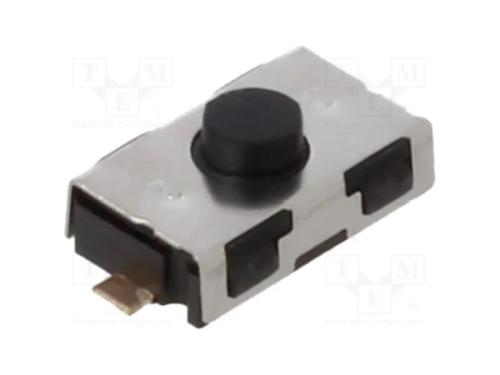 Microinterruptor TACT, SPST-NO, Pos: 2, 0,05A/32V.