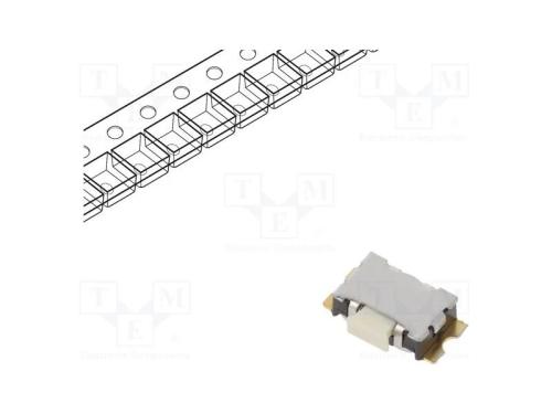 Microinterruptor TACT, SPST-NO, Pos: 2, 0,01A/32V.