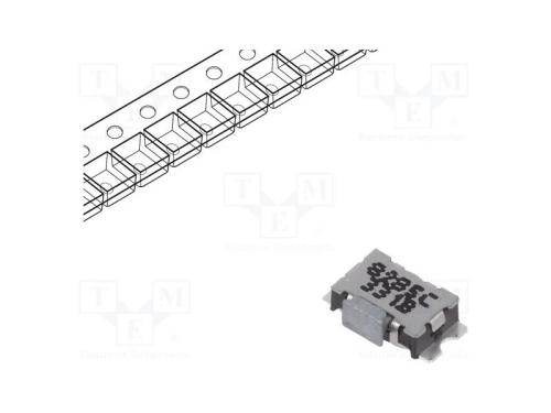 Microinterruptor TACT, SPST-NO, Pos: 2, 0,05A/32V.