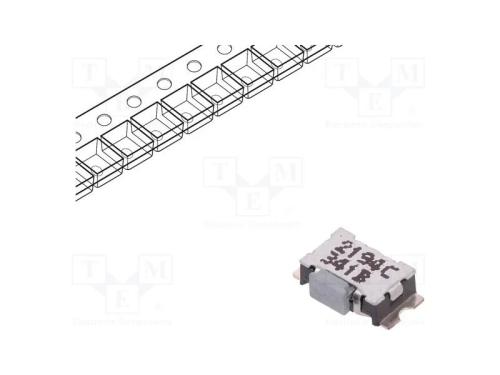 Microinterruptor TACT, SPST-NO, Pos: 2, 0,05A/32V.