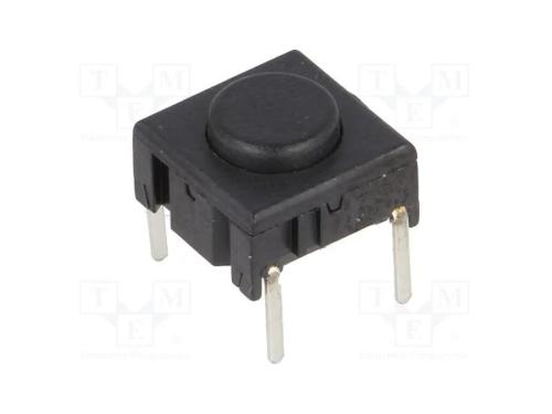 Microinterruptor TACT, SPST-NO, Pos: 2, 0,05A/24V.