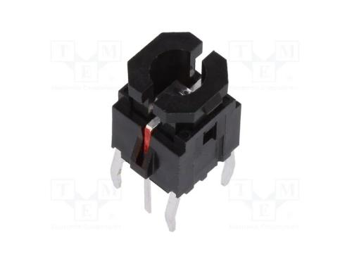 Microinterruptor TACT, SPST-NO, Pos: 2, 0,05A/12V.