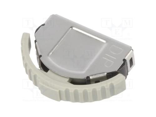 Microinterruptor TACT, Pos: 2, 0,01A/5VDC, SMD, n.