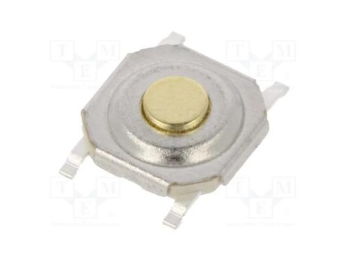 Microinterruptor Tact, Spst-No, Pos: 2, 0,02a/15vdc, Smt, 2,5n