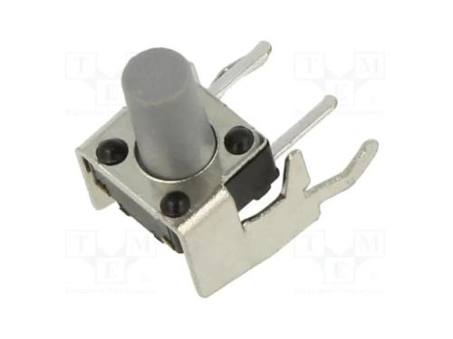 Microinterruptor TACT, SPST-NO, Pos: 2, 0,05A/12V.