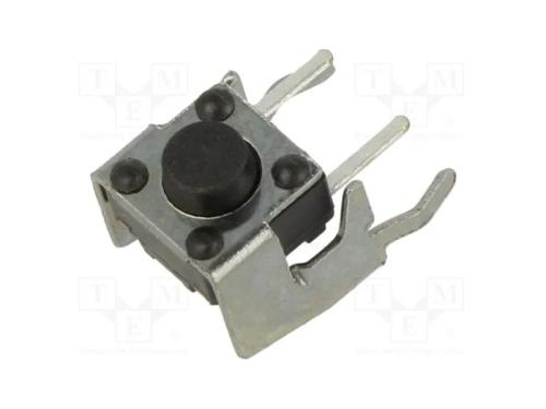 Microinterruptor TACT, SPST-NO, Pos: 2, 0,05A/12V.