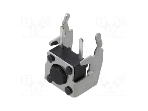 Microinterruptor TACT, SPST-NO, Pos: 2, 0,05A/12V.