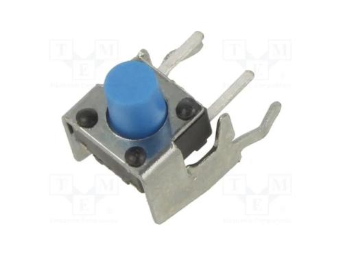 Microinterruptor TACT, SPST-NO, Pos: 2, 0,05A/12V.