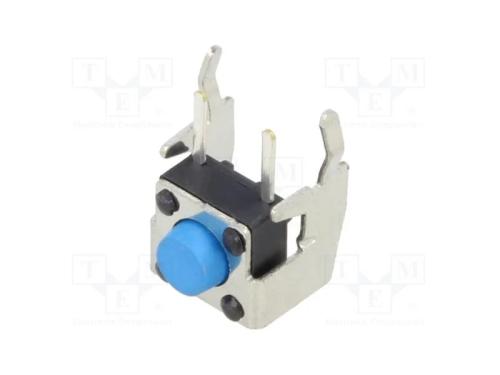 Microinterruptor TACT, SPST-NO, Pos: 2, 0,05A/12V.