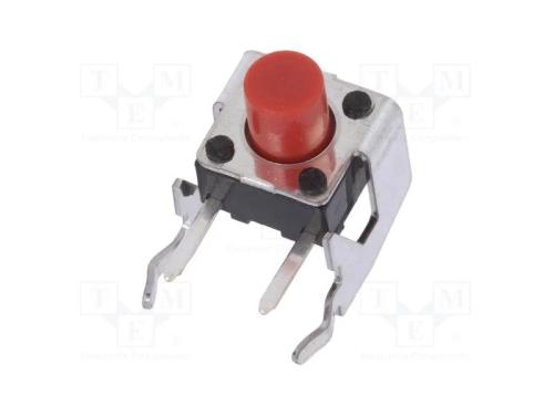 Microinterruptor TACT, SPST, Pos: 2, 0,05A/12VDC,.