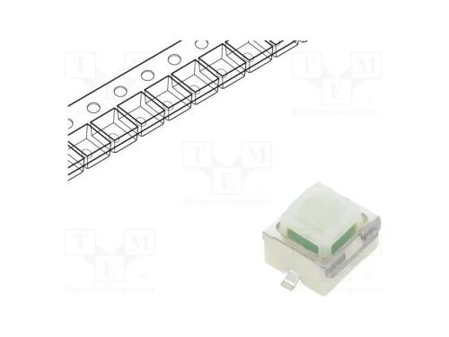 Microinterruptor TACT, SPST-NO, Pos: 2, 0,005A/12.
