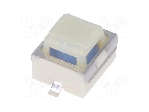 Microinterruptor TACT, SPST, Pos: 2, 0,05A/12VDC,.