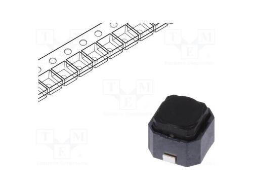 Microinterruptor TACT, SPST, Pos: 2, 0,05A/16VDC,.
