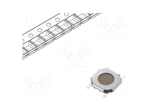 Microinterruptor TACT, SPST-NO, Pos: 2, 0,05A/12V.