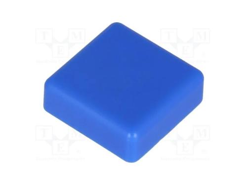Tecla, quadrada, azul, 12x12mm, TACTS-24N-F,TACTS.