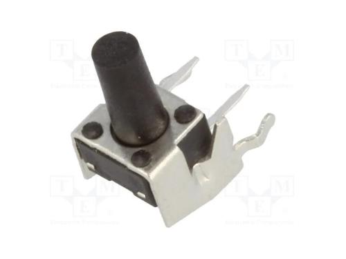 Microinterruptor TACT, SPST-NO, Pos: 2, 0,05A/12V.