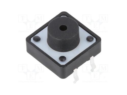 Microinterruptor TACT, SPST-NO, Pos: 2, 0,05A/12V.