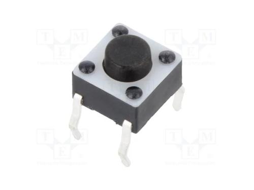 Microinterruptor TACT, SPST-NO, Pos: 2, 0,05A/12V.