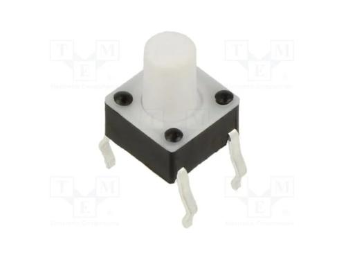 Microinterruptor TACT, SPST-NO, Pos: 2, 0,05A/12V.