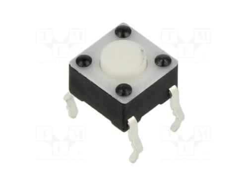 Microinterruptor TACT, SPST-NO, Pos: 2, 0,05A/12V.