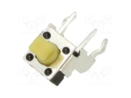 Microinterruptor TACT, SPST-NO, Pos: 2, 0,05A/12V.