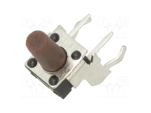 Microinterruptor TACT, SPST-NO, Pos: 2, 0,05A/12V.