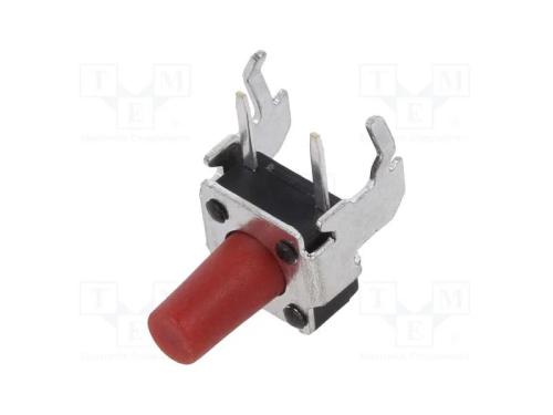 Microinterruptor TACT, SPST-NO, Pos: 2, 0,05A/12V.