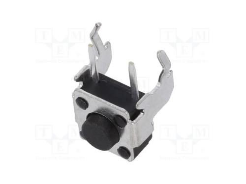 Microinterruptor TACT, SPST-NO, Pos: 2, 0,05A/50V.