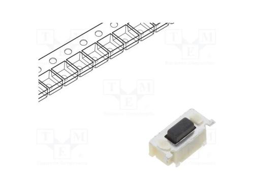 Microinterruptor TACT, SPST, Pos: 2, 0,05A/12VDC,.