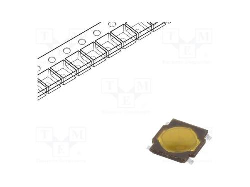 Microinterruptor TACT, SPST, Pos: 2, 0,05A/15VDC,.